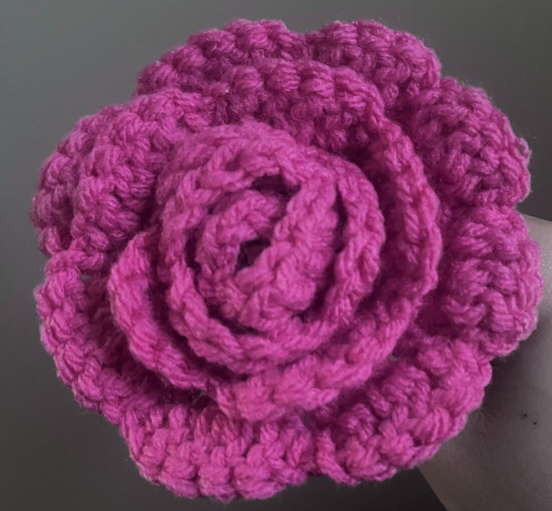 Crochet Rose :3