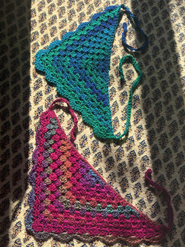 Crochet Bandanas (Sold)